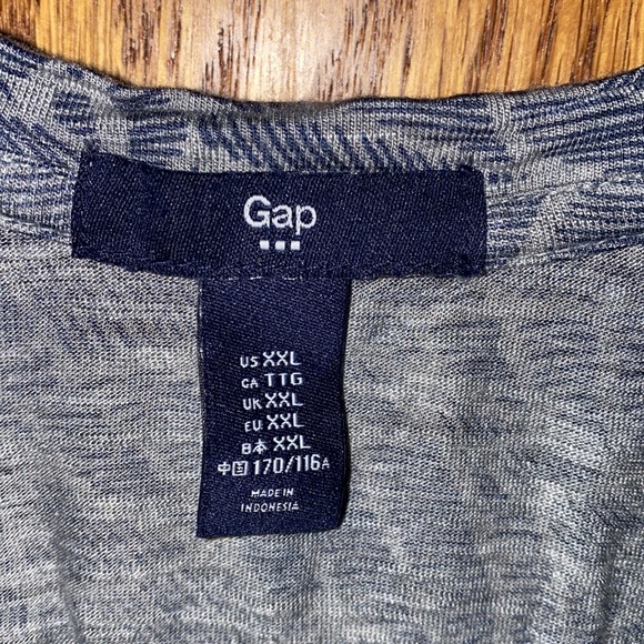 Gap XXL grey print top - Picture 3 of 3